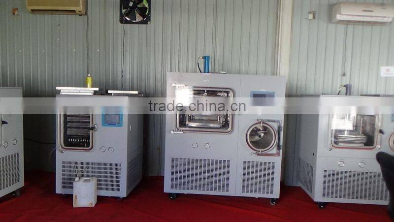 TPV-10G Electric heated Drying euipment bio medical Vacuum Freeze Dryer with LCD display