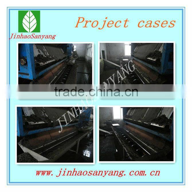 High temperature material shaftless screw conveyor system