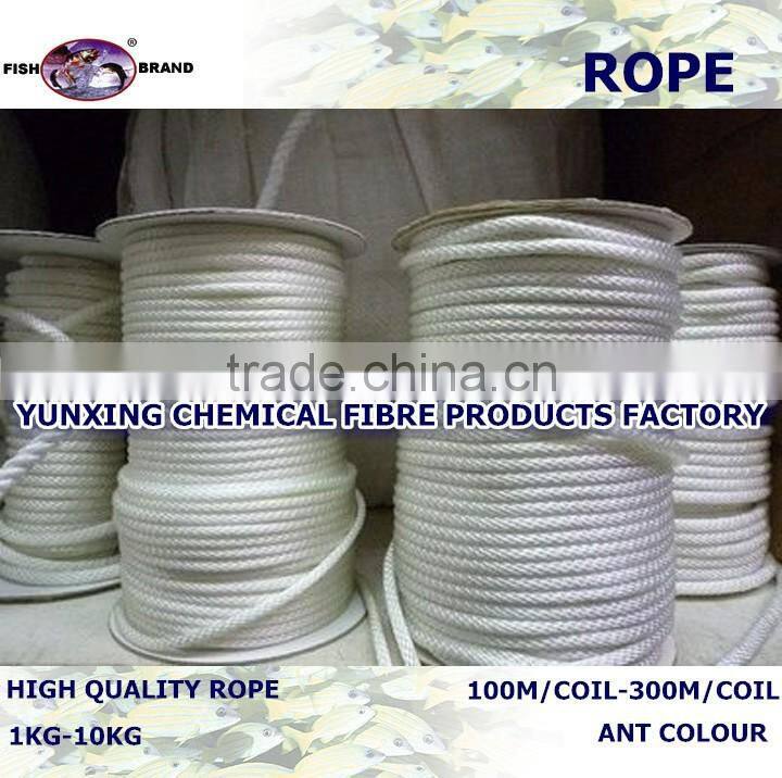 nylon/polyester braided rope