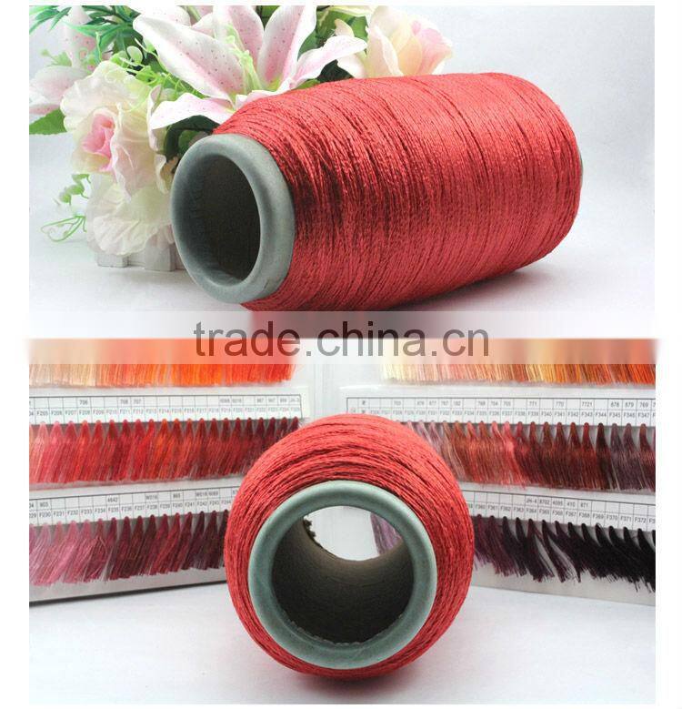 polyestser shaggy carpet yarn