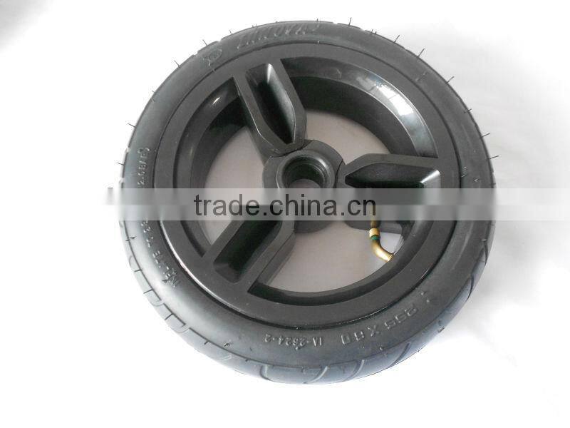 pneumatic wheel/small rubber wheel10"