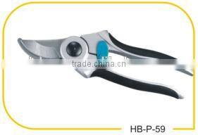 9"Gardening tools with curved stainless steel blade for pruning shears