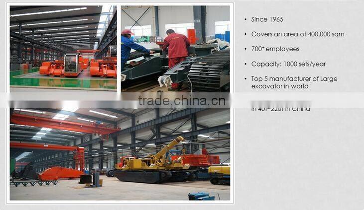 20ton hydraulic electric material handler grabbing excavator