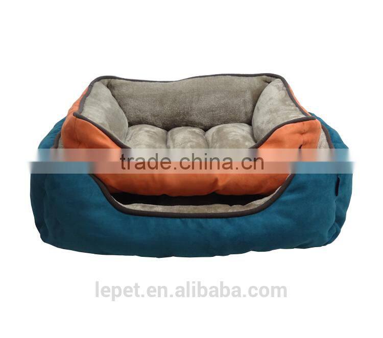 wholesale dog supplies new products soft cozy luxury rectangle cheap dog bed