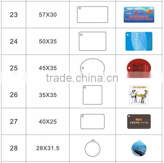 Printable Smart Crystal Waterproof NFC S50 Epoxy RFID Tag
