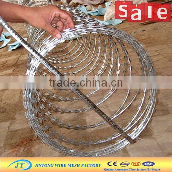 Stainless Steel Barbed Wire/Concertina Razor Barded Wire