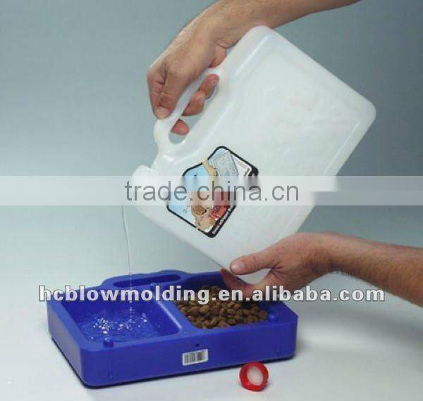 OEM Blow Molding pet food container plastic food bag case for sale Huizhou factory