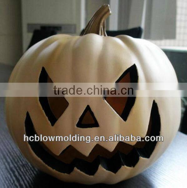 OEM Blow Molding plastic halloween pumpkin PE led light up halloween pumpkin for sale Huizhou factory