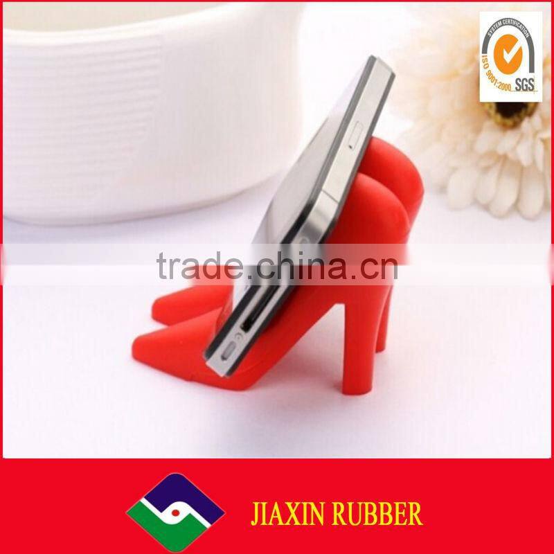 2014 cute silicone phone holder,funny cell phone holder for desk