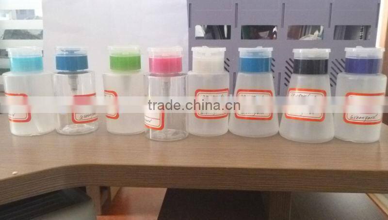 plastic nail art pump dispenser nail pump