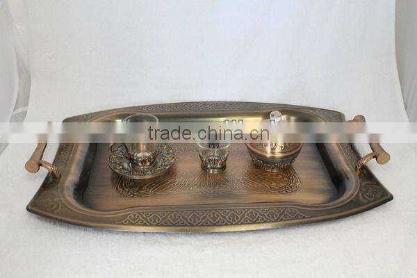 Unique Arabic Brass Antique Candle Holder