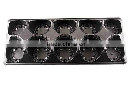 Plastic pot plant carrier