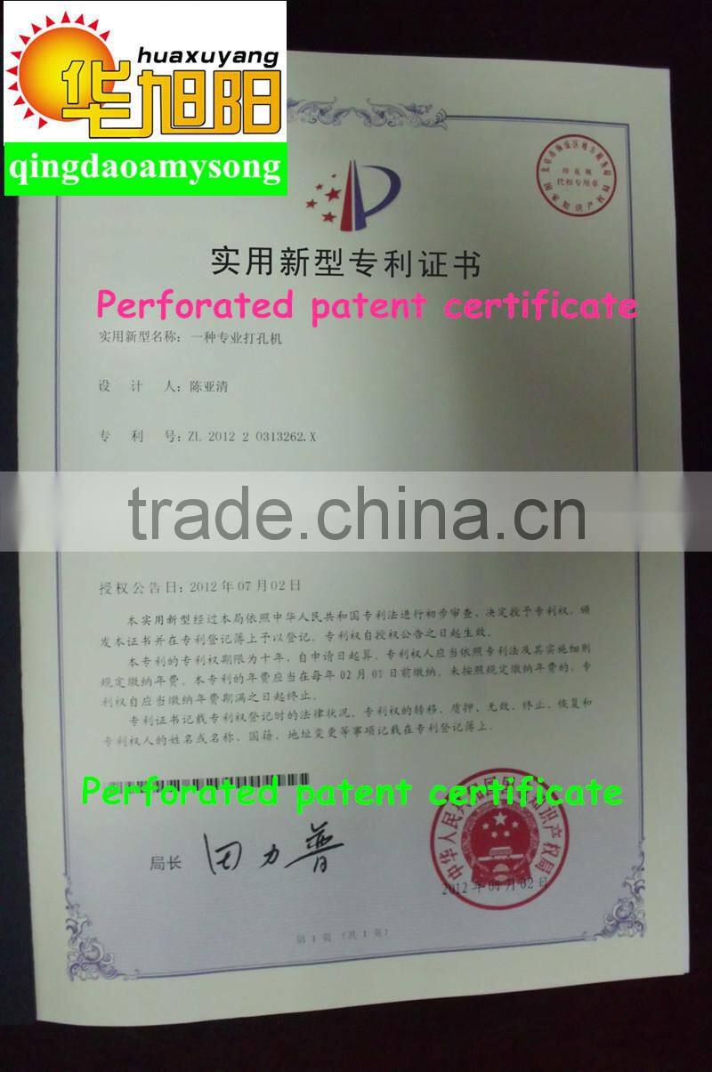 Blow molding LDPE plastic green color tomato pe tube perforated film