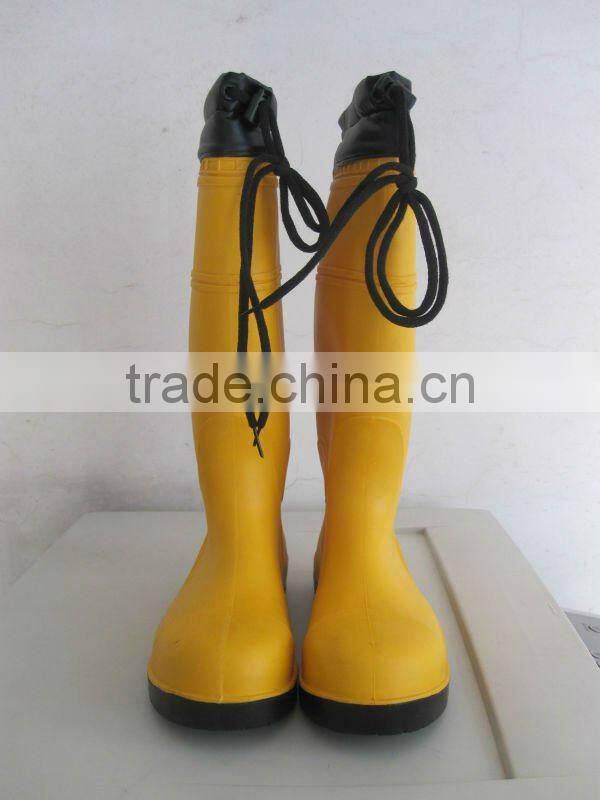 PVC protective waterproof warm boots PVC Woman Boot Warm Winter Boots for Women and men