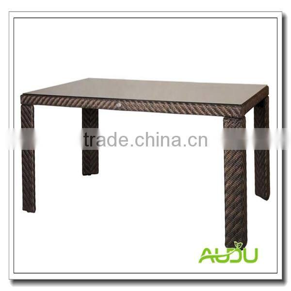Rent Dining Table,Rattan Long Dining Table In Wicker