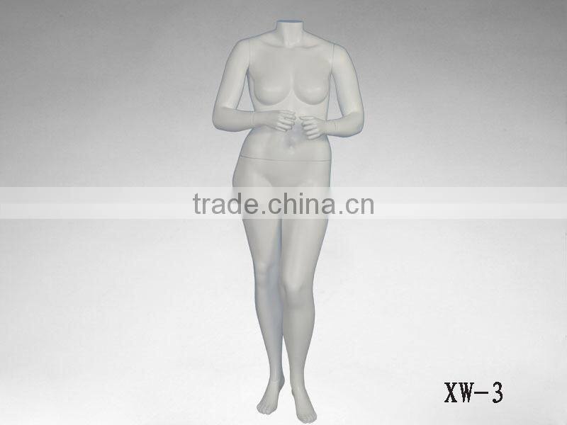 2016 hot sale sexy headless mannequin female for window display