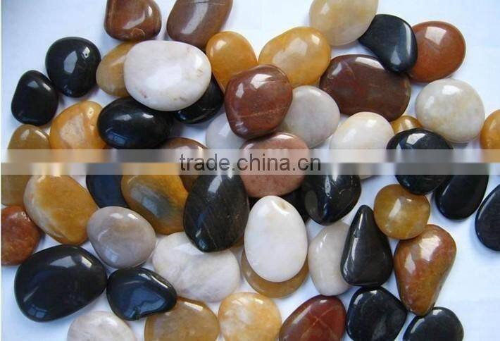 multicolor pebble stone ,cobble
