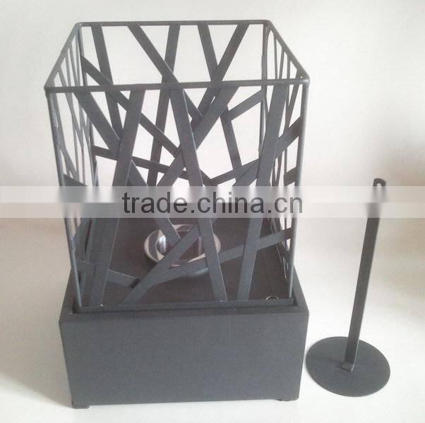 iron sheet metal bio oil fireplace insert cup burner,design fireplace