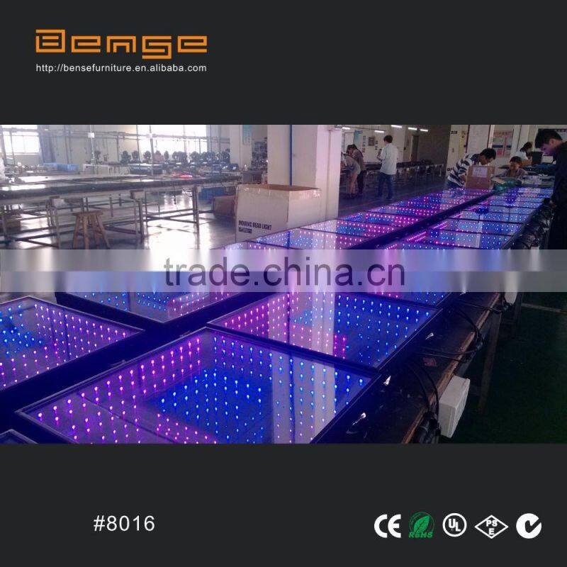 Newest Popular Design 3D LED RGBW Dance Floor 2015