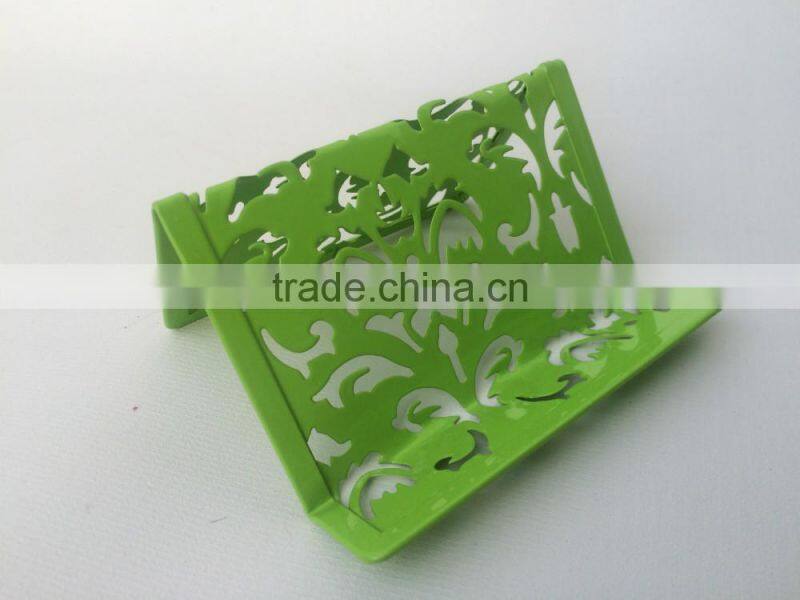 Colorful Office Desktop Metal Business Card Holder