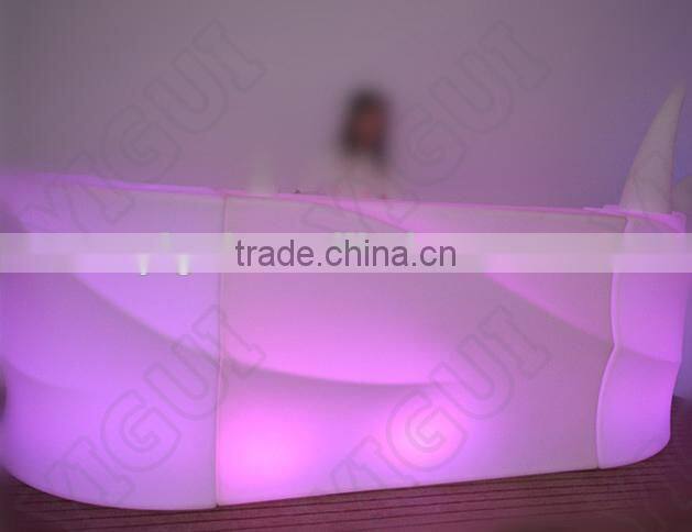 colour change RGB light bar counter table for the party