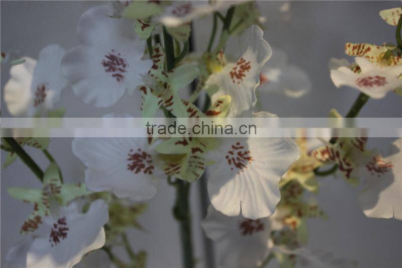 brand name decorative artificial flowers fabric butterfly orchid