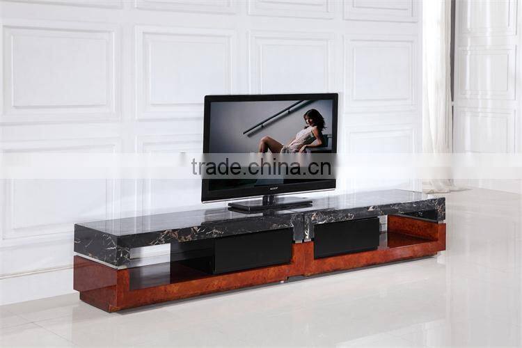 luxury furniture modern italian marble travertine tv stand