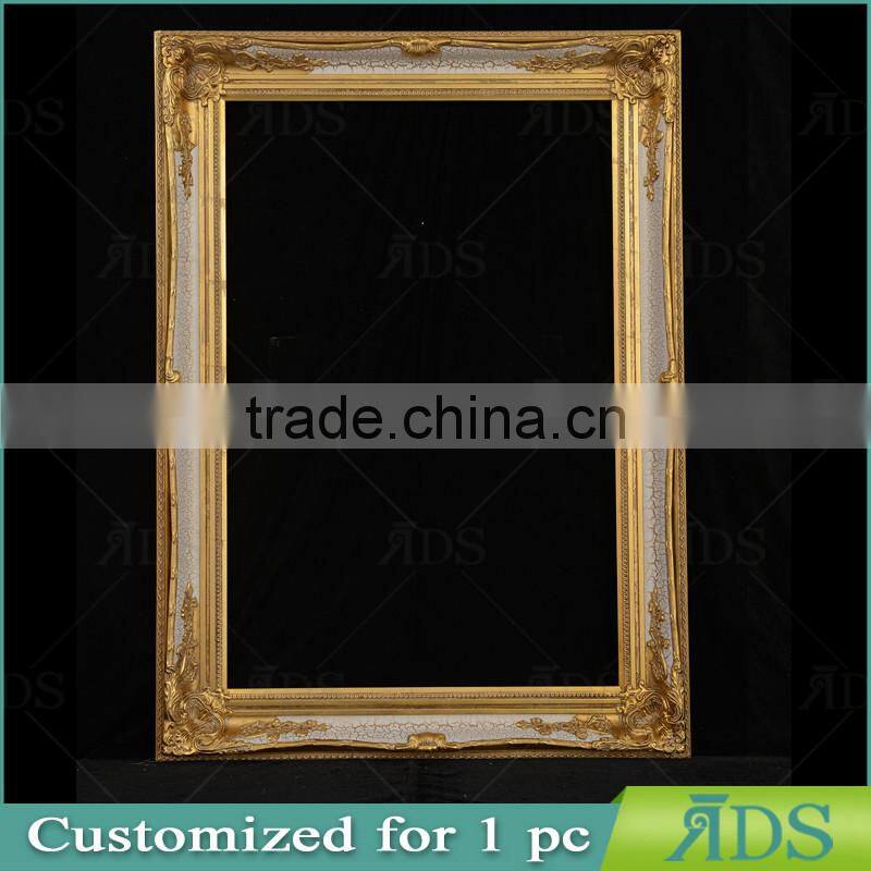 Gold Leaf Photo Frame with Beads