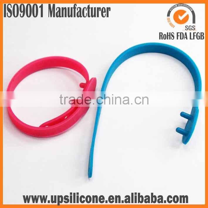 adjustable silicone wristband silicone bracelet