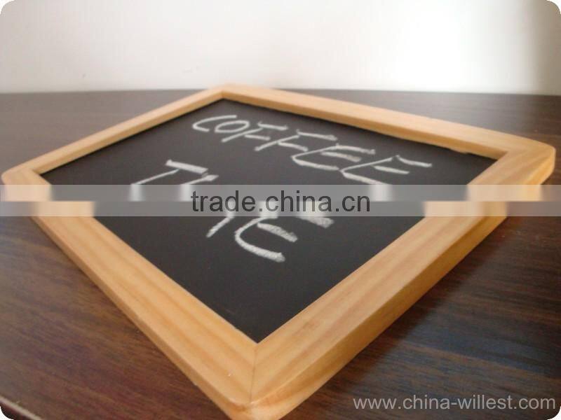 customized shape chalkboard, wooden chalkboards, black board