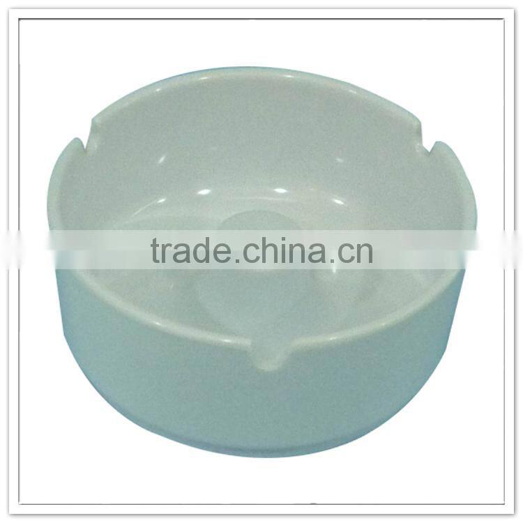 Hotel used wholesale cheap white melamine moroccan ashtray