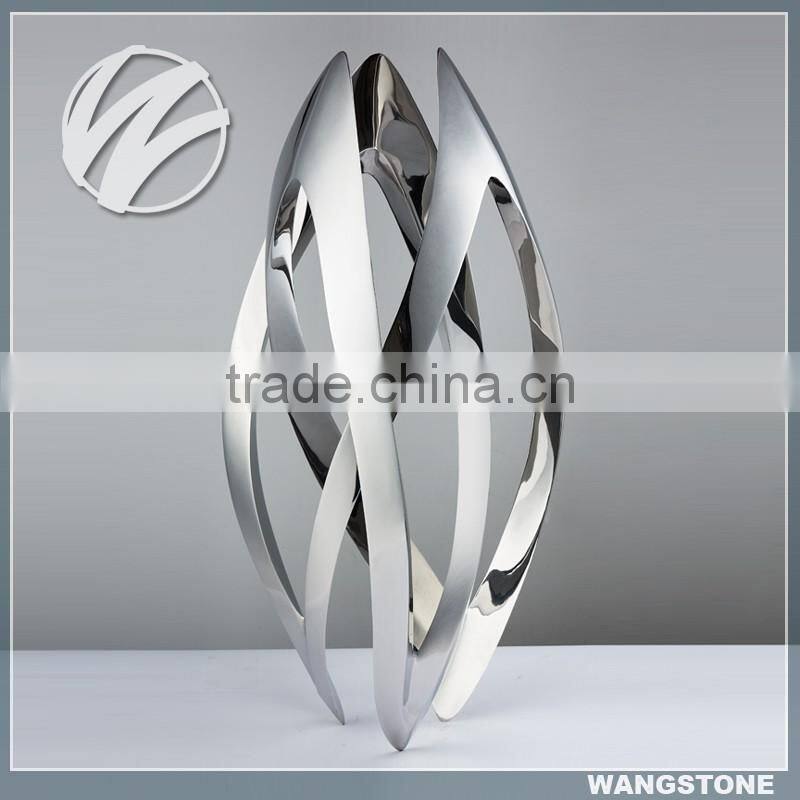 Stainless Steel Wall Art Bull Sculpture