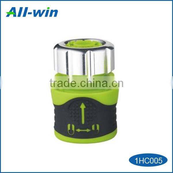 hot sale 1/2"-5/8" garden hose connector with metal cap