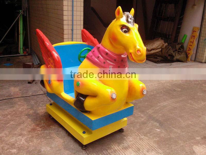 Excellent Quality Top FRP Material Game Machines Kids Coin Operated Rides LT-1050H