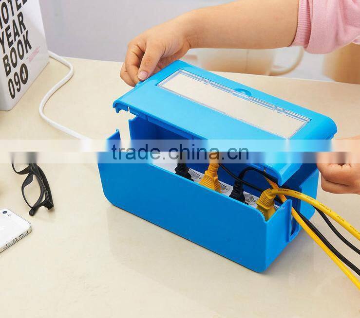 Multi Power Plug Socket Anti-dust Storage Box Cable/Wire/Cord Organizer Box