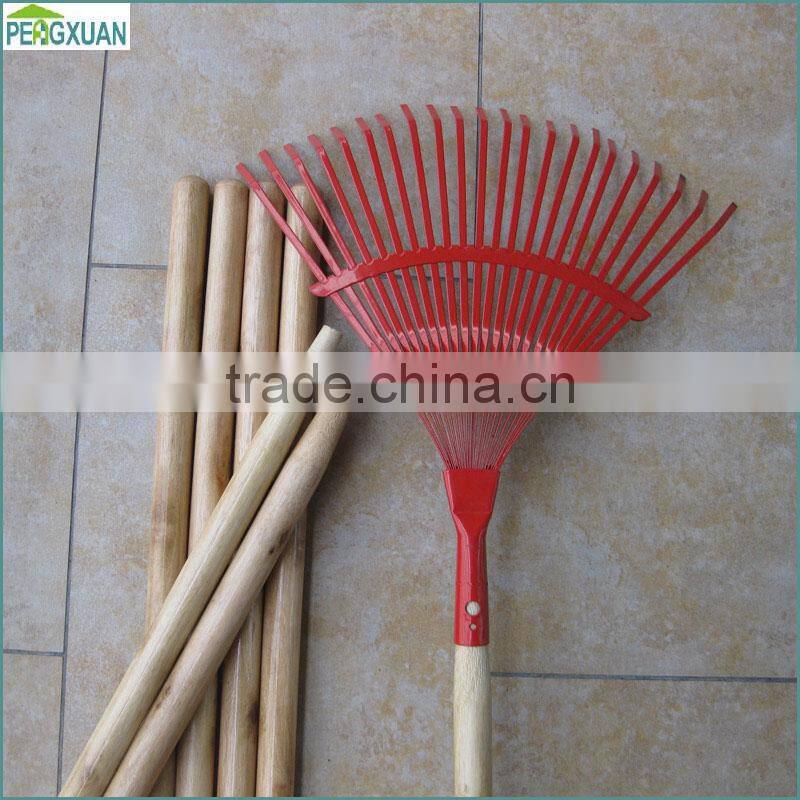 wooden rake handle for farming tools