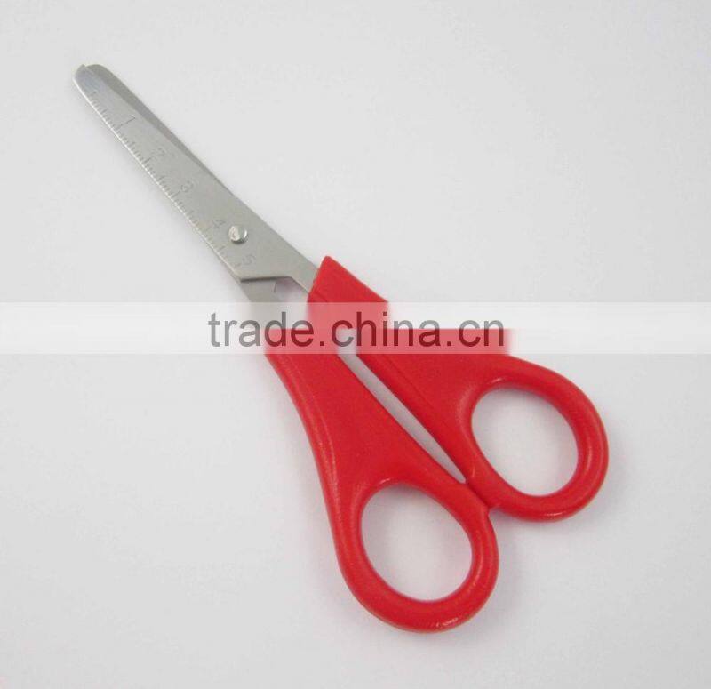 Safty Plastic Handle Small Student Scissors