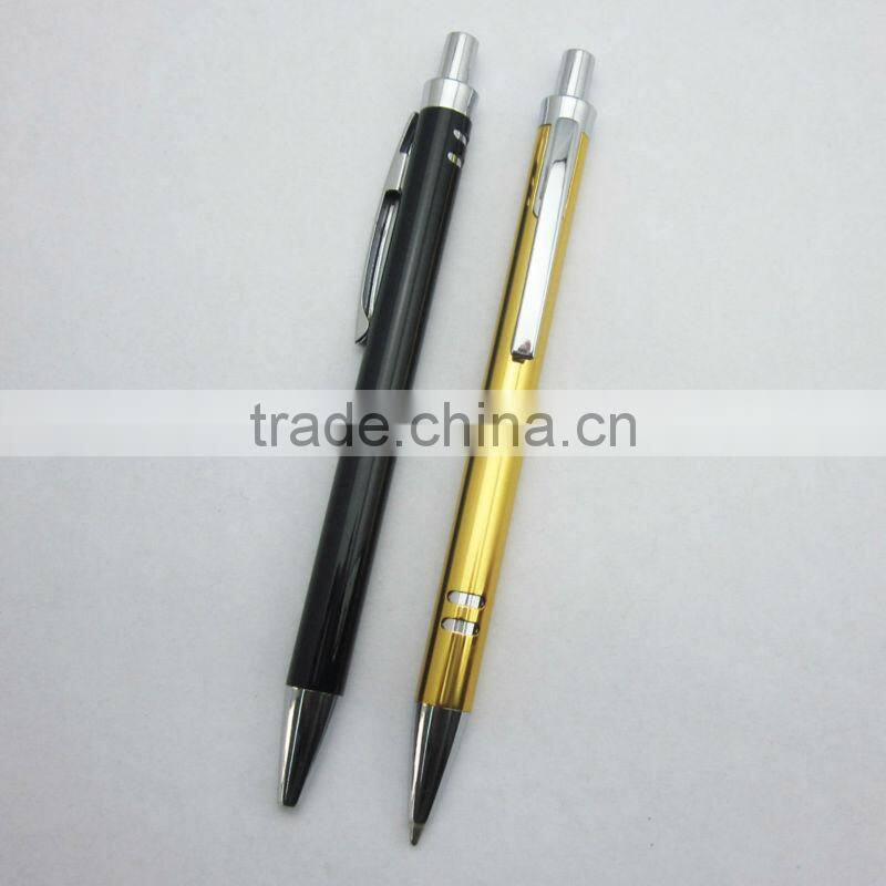 644209 promotional aluminum barrel metal ball pen