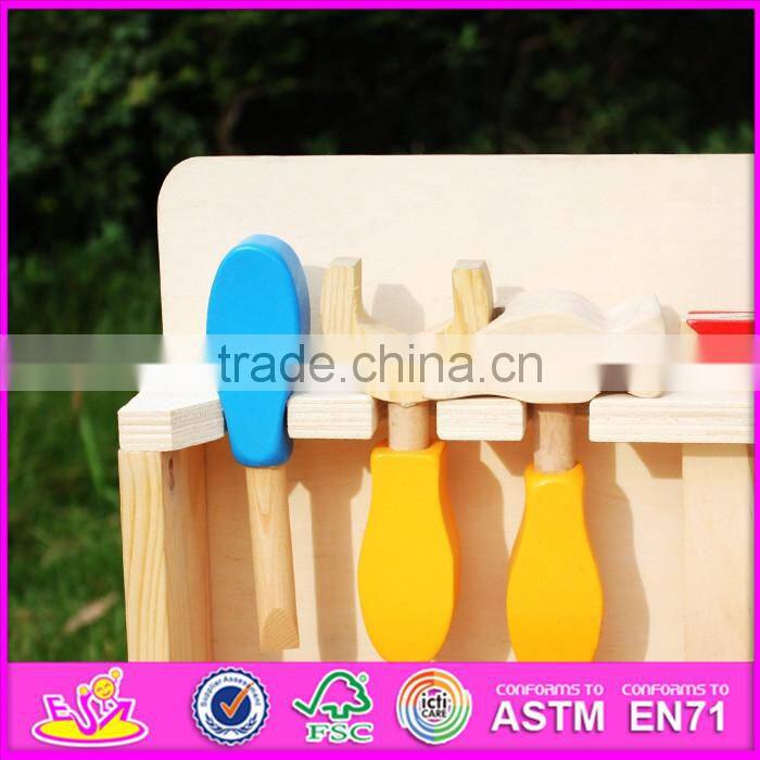 2016 Best design tool toy wooden toddler educational toys W03D022