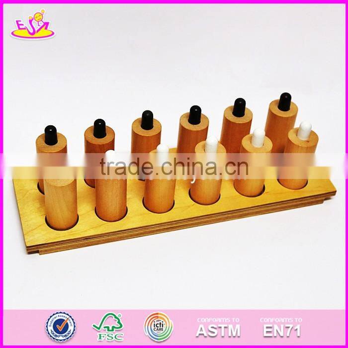2017 New design montessori preschool wooden baby learning toys W12F005