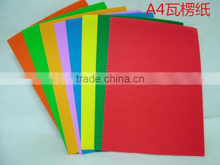 A4 corrugated paper for chrildren or DIY etc.