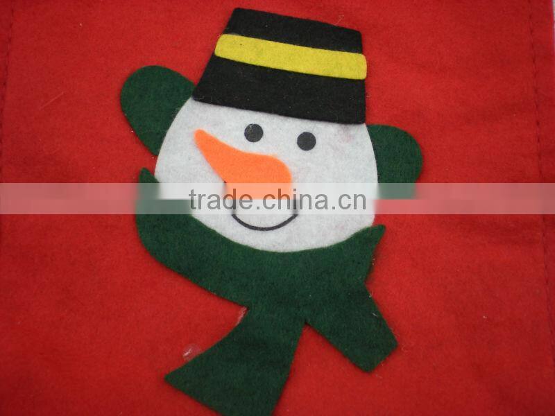 Christmas felt gift bag