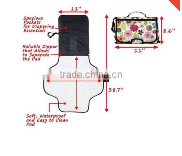 2017 hot sale convient Baby Changing Mat for travel