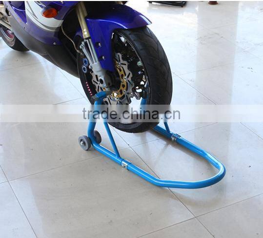 Newly Developed Motorcycle Front Wheel Paddock Stand with Three Adaptors