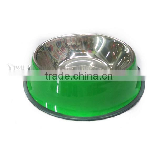 Non-slip Stainless Steel Dog Food Bowl