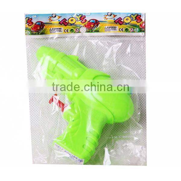 Green Color Plastic Toy Water Gun Summer Toy