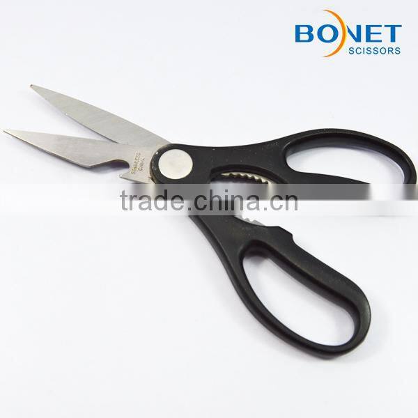 S52018N FDA certificated 8" magnetic cover kitchen scissor with bottle opener