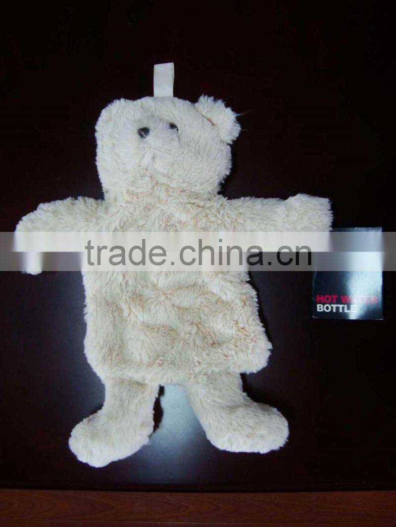 Plush bear design Hot water bottle cover manufacturer