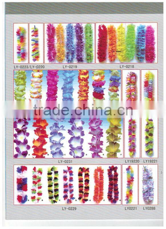 Hawaiian Flower Lei Party Lei Hawaiian Leis