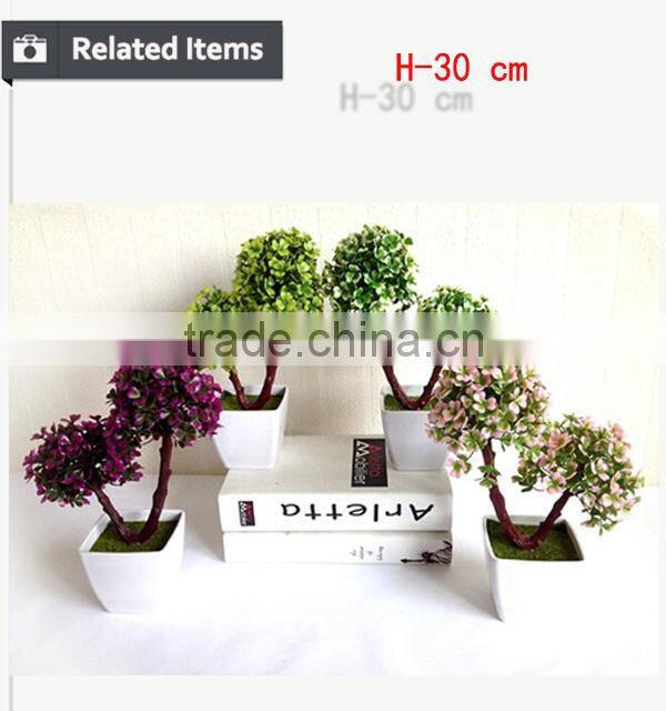 Wholesale mini PE plants cheap artificial plants